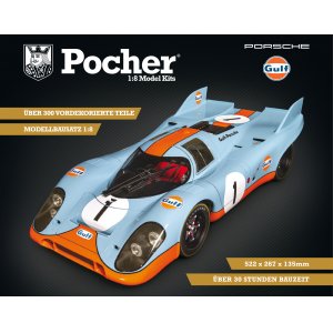 Porsche 917 K LeMans Gulf Pocher Bausatz