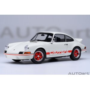 Porsche 911 RS 2.7 grand prix white red stripes