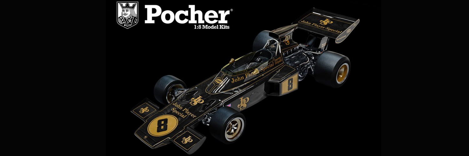 POCHER Lotus 72D John Player Special 1:8